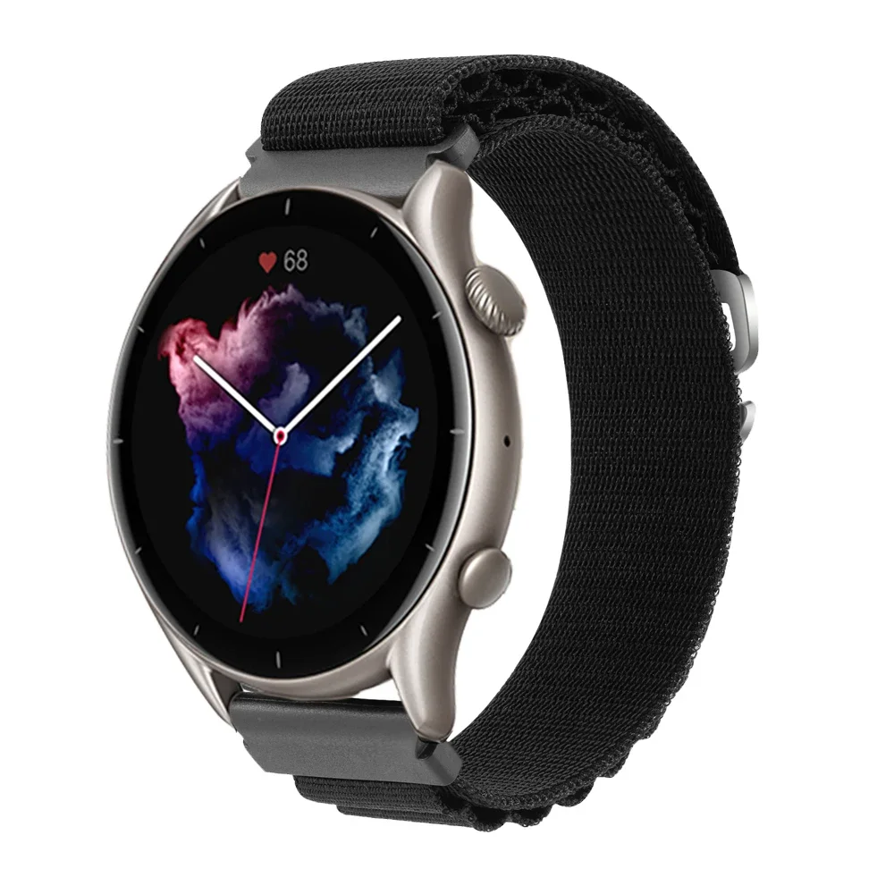 22mm Nylon Band For Huami Amazfit GTR4 GTR3 GTR 4 3 Pro 2E Wrist Straps For Amazfit GTR 47mm Stratos 2 Watch Bracelet Watchbands image 5