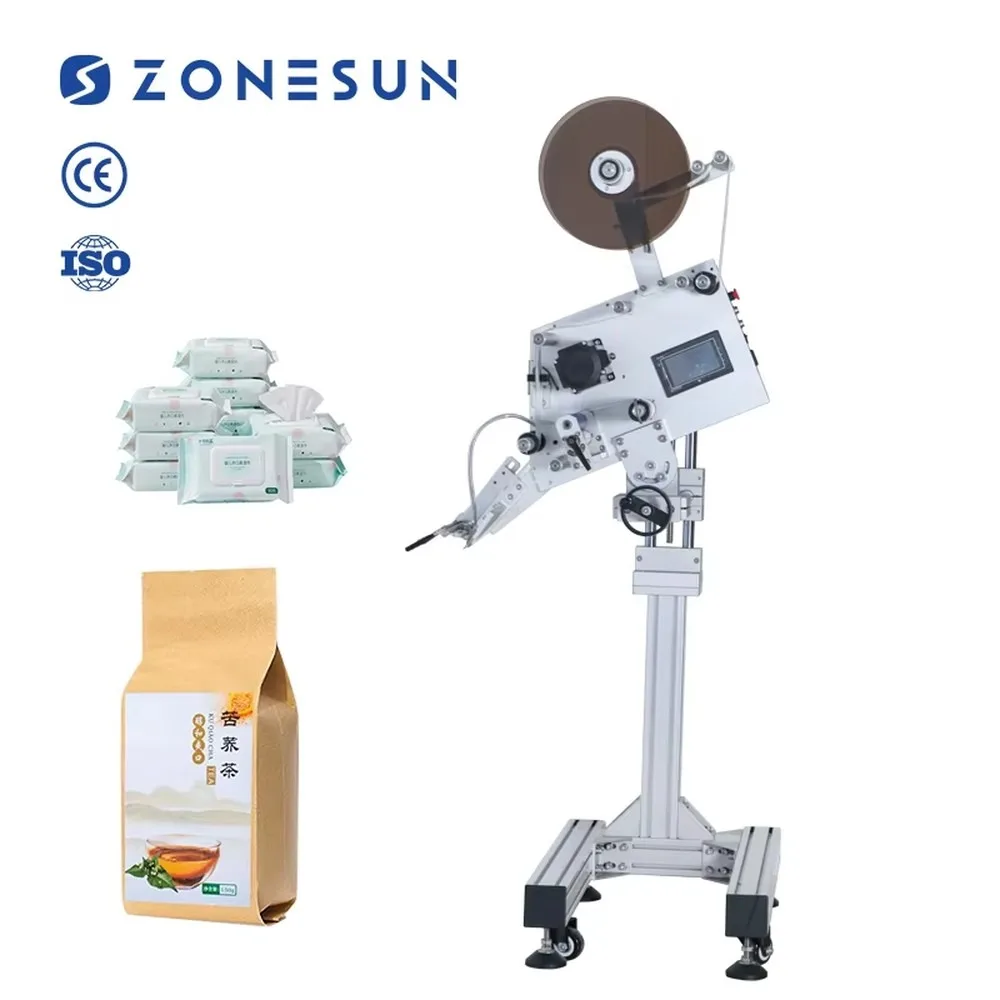 Automatic Flat for Surface Labeling Machine for Bottles Pouches Cosmetics Scratch Card Sticker Applicator High