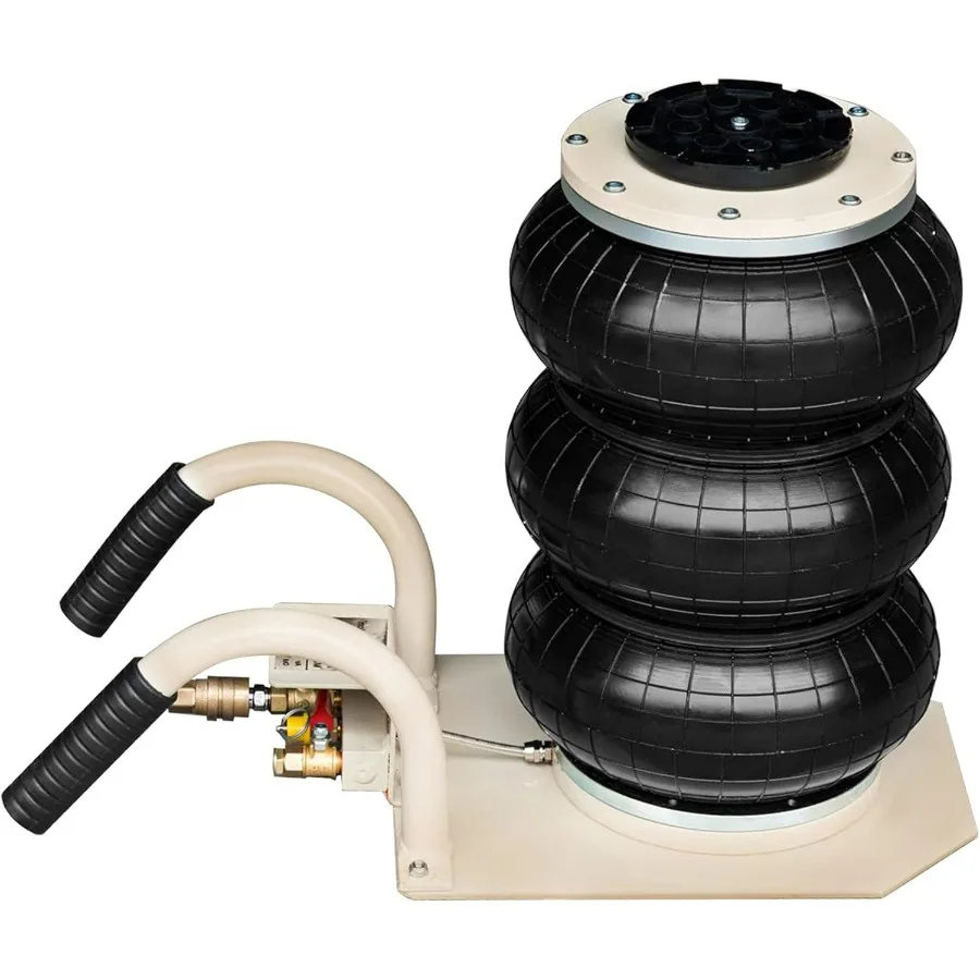 

3-тонный воздушный домкрат для автомобилей, грузовиков, грузовик 6600 фунтов, пневматический домкрат для подушек безопасности с короткой ручкой, быстрый подъем до 16 дюймов для автомобилей Tru