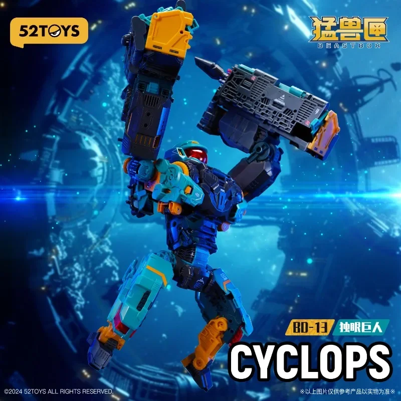 52TOYS BEASTDRIVE BD-13 CYCLOPS Assemble Robot Converting in Giants and Trucks Gifts  Toys  Action Figure Collectible