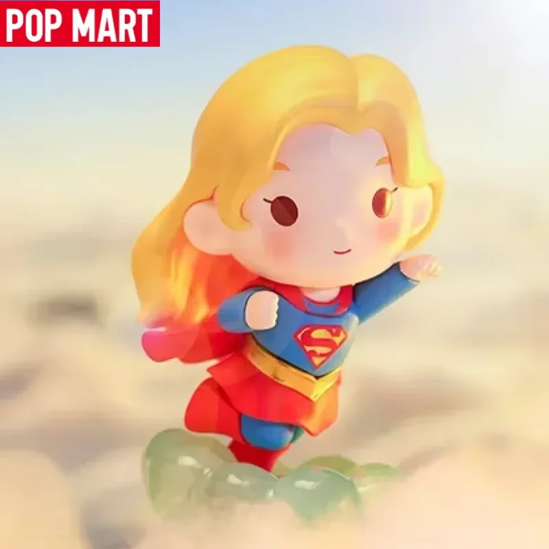 

POP MART X DC Лига Справедливости Серия Слепая коробка Угадай Сумка Тайная коробка Игрушки Кукла Симпатичная аниме-фигурка Настольные украшения Подарок девушке