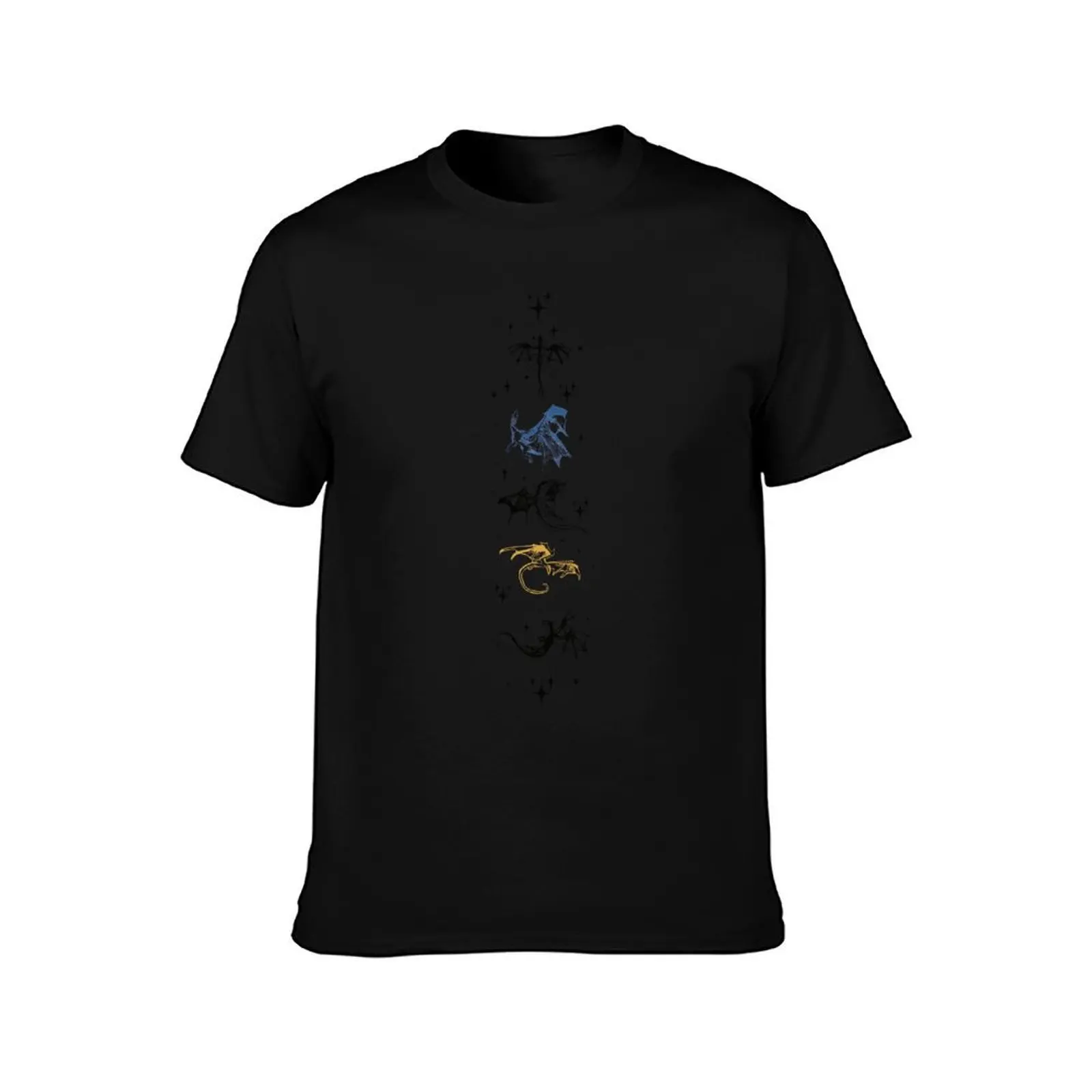 Dragon Rider Fourth Wing T-Shirt, Summer Casual Cotton Tee, Oversized Streetwear Tops, Vintage Graphic Print, Unisex Men Women