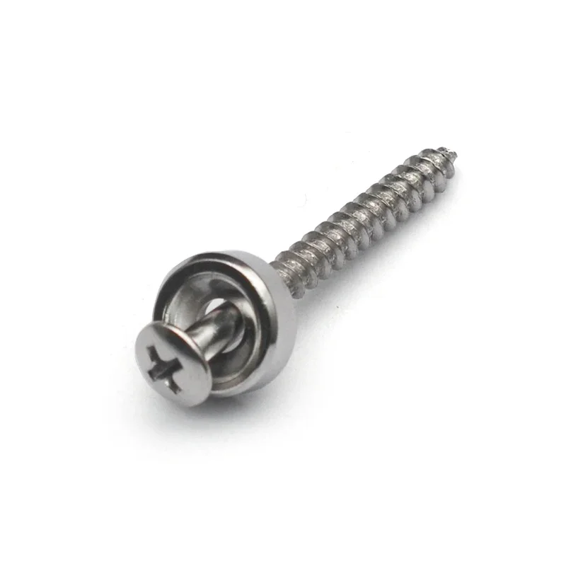 

80Pcs Bushings Ferrules - For Neck Mounting - With Screws (Black,Gold & Chrome)