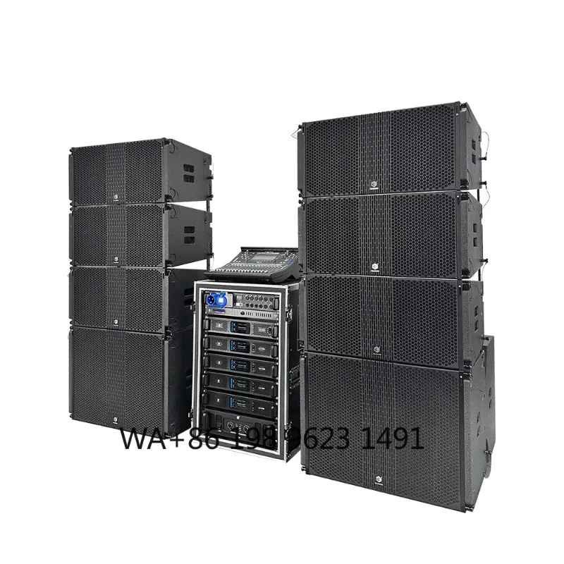 Double 12 Inch Professional Line Array Speaker Outdoor Stage Concert Live Event High Power Pro Audio Sound System