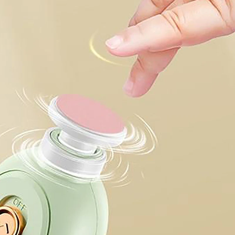المحمولة الكهربائية الطفل مسمار المتقلب سلامة الطفل الطفل طاحونة الأظافر 1 طحن رؤساء الصامت الوليد مسمار كليبرز الرضع