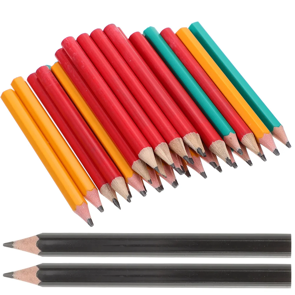 

60 Pcs Pencil Pastel Pencils Small Kindergarten Students Drawing Plastic Kids Writing Regular Handwriting Child Toddler