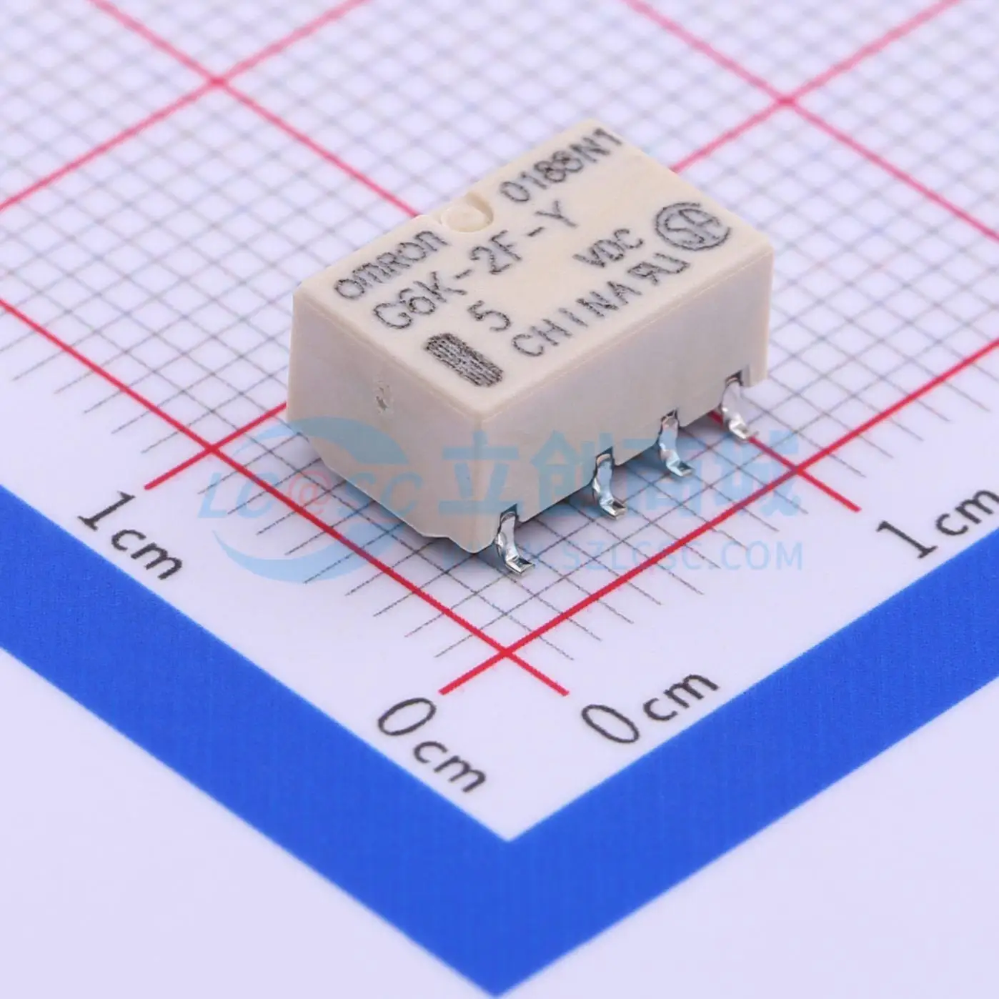 12pcs G6K-2F-Y DC5 BY OMZ/C 5V SMD 10x6.5mm DPDT Signal Relay PCB Electronic Switch