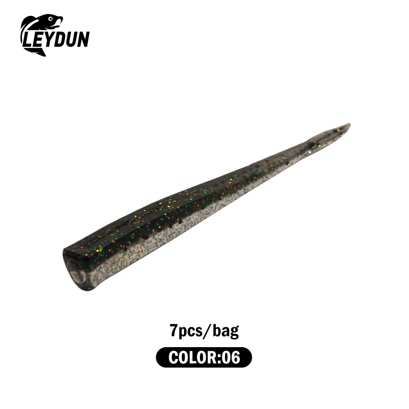 LEYDUN BR Fisch Weiche Köder Angeln Lockt 83mm 2,7g Jig Kopf Haken 3g/5g/7g/9g/12g/14g Wicklung & Darting Weiche Fisch Für Meer Bass Hecht