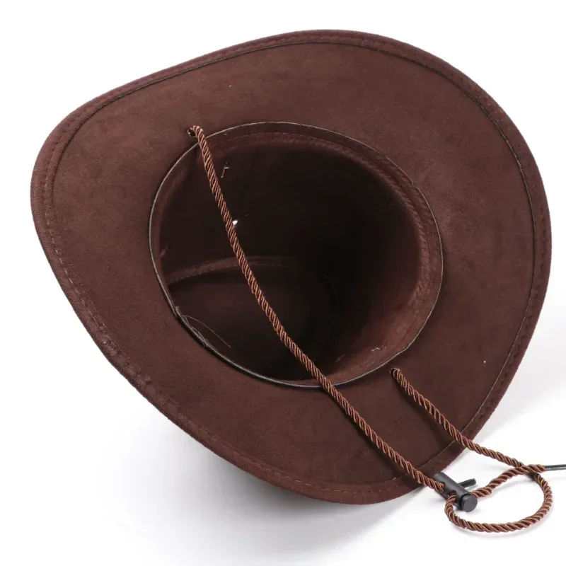 Cool Western Cowboy Hats Men Sun Visor Cap Women Travel Performance Western Hats Chapeu Cowboy Summer