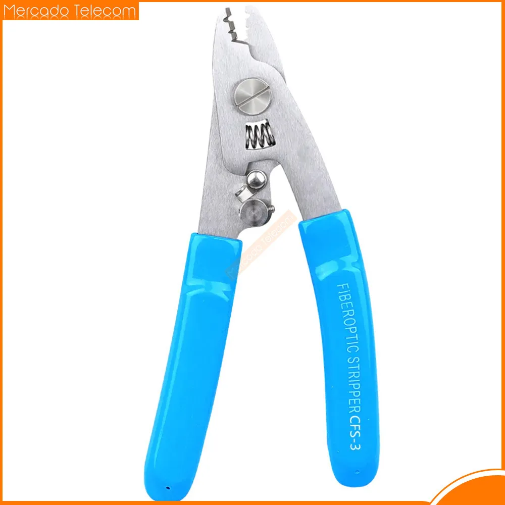 

Stainless steel CFS-3 Three-port Fiber Optical Stripper Pliers Wire Strippers for FTTH Tools Optic Stripping Plier