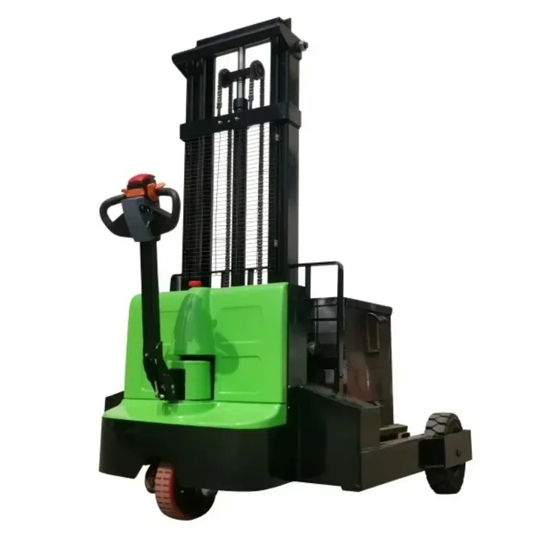 All rough Terrain Stacker 1ton 2 ton Electric Pallet Stacker Forklift china factory sale rough stacker