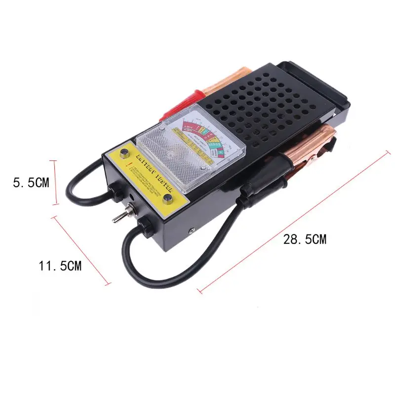 Car Battery Tester 100 AMP 6 and 12 Volt Automotive Load Checker CCA Analyzer Alternator Charging System Tester Drop Shipping