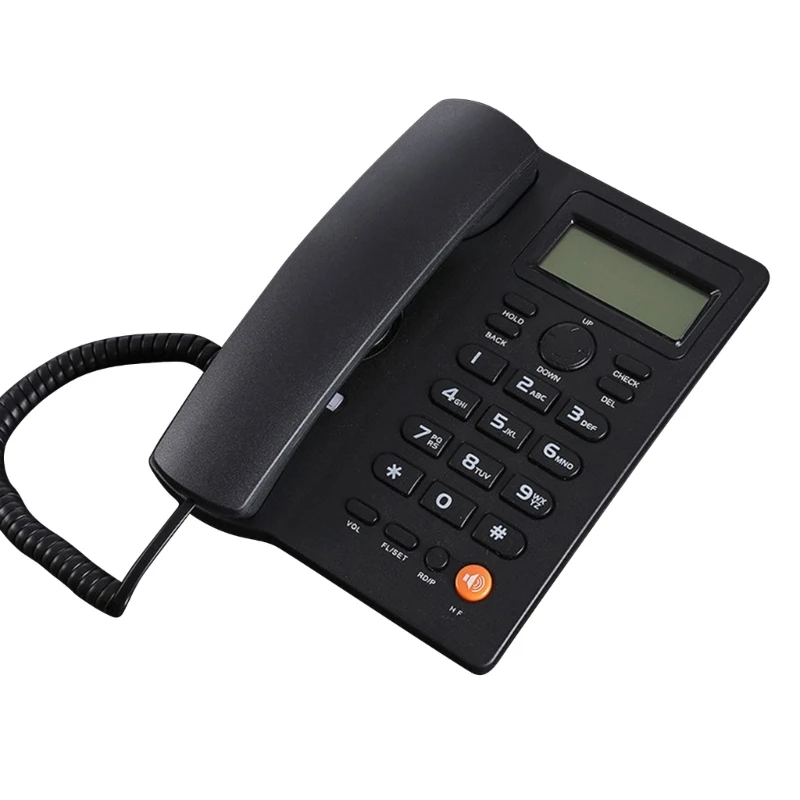 Landline Phone KX-T2025 Caller Display Corded Telephone Support for Home Office