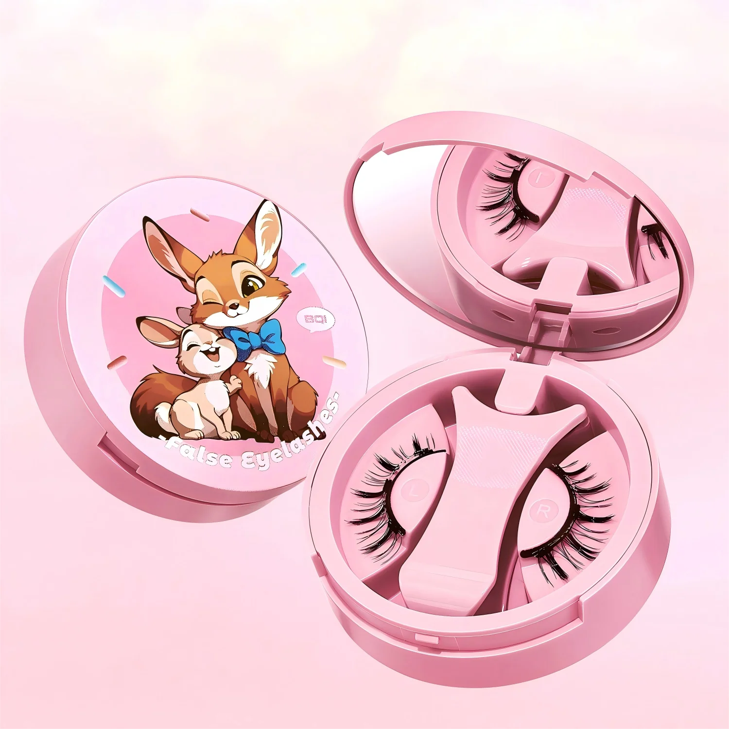 رموش صناعية مغناطيسية خفيفة الوزن من BQI زوج واحد من الرموش على طراز مانغا قابلة لإعادة الاستخدام مع ملاقط مغناطيسية لتطبيق سهل التركيب