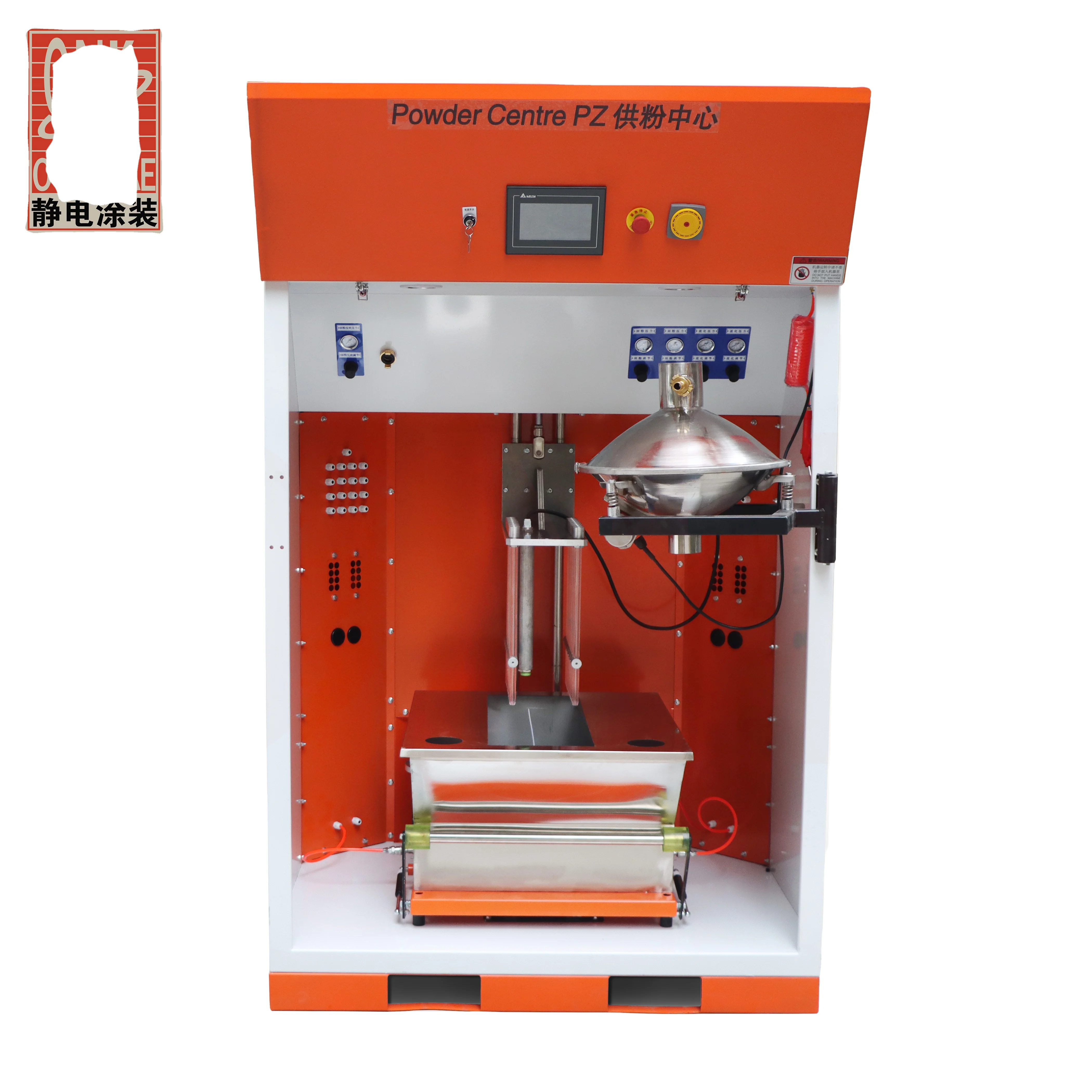 Fast Color Change Fully Automatic High Efficiency Iron Plate Safe Powder Feed Center Reciprocator Machine Coating Line 110V/220V
