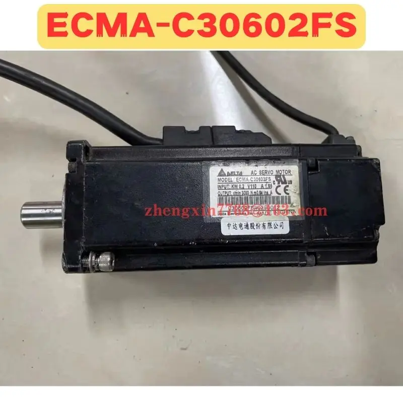 

Used Servo Motor ECMA-C30602FS ECMA C30602FS Normal Function Tested OK