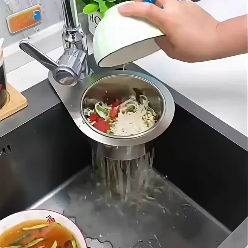 

Heavy-Duty Stainless Steel Dish Drying Rack Under-Counter Dish Drainer - Nail-Free Installation Instantly Frees Space