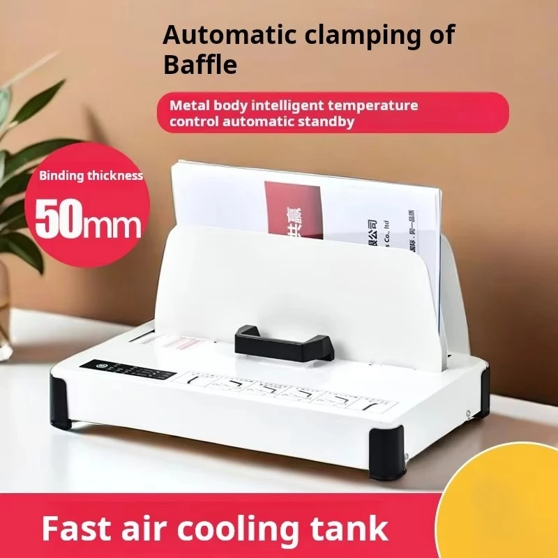 Hot Melt Binding Machine Fully Automatic Hot Melt Cover Binding Machine A4 Contract Proposal Books Textbooks