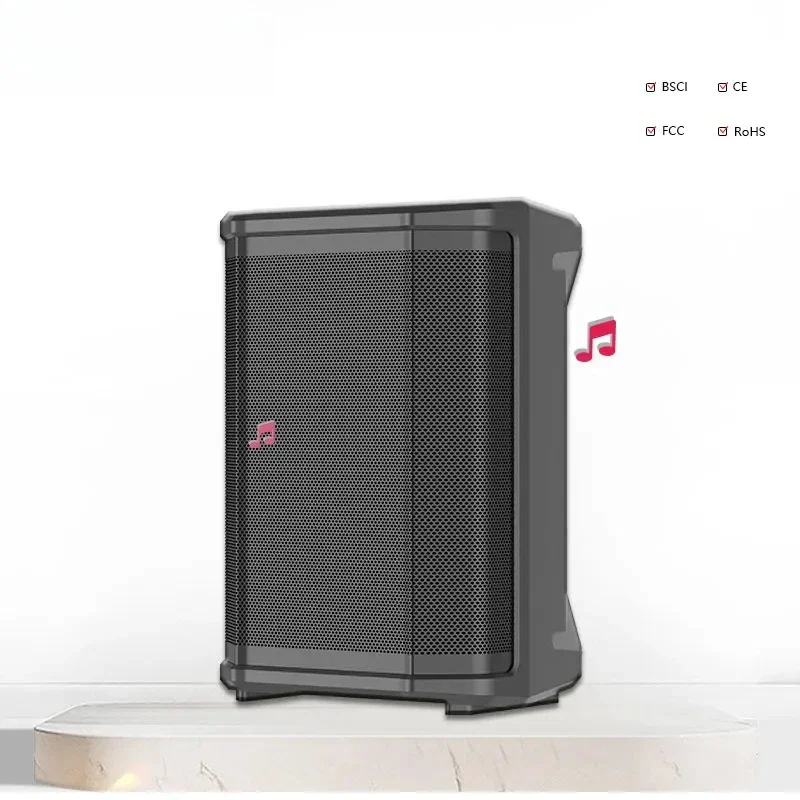 8-Inch Professional Active Portable Karaoke Speaker 1000 Original Bluetooth Speaker with Microphone