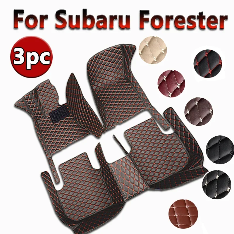 

Для Subaru Forester 2023 2022 2021 2020 2019, автомобильные коврики, чехлы для интерьера, аксессуары, подушечки для ног, водонепроницаемые коврики