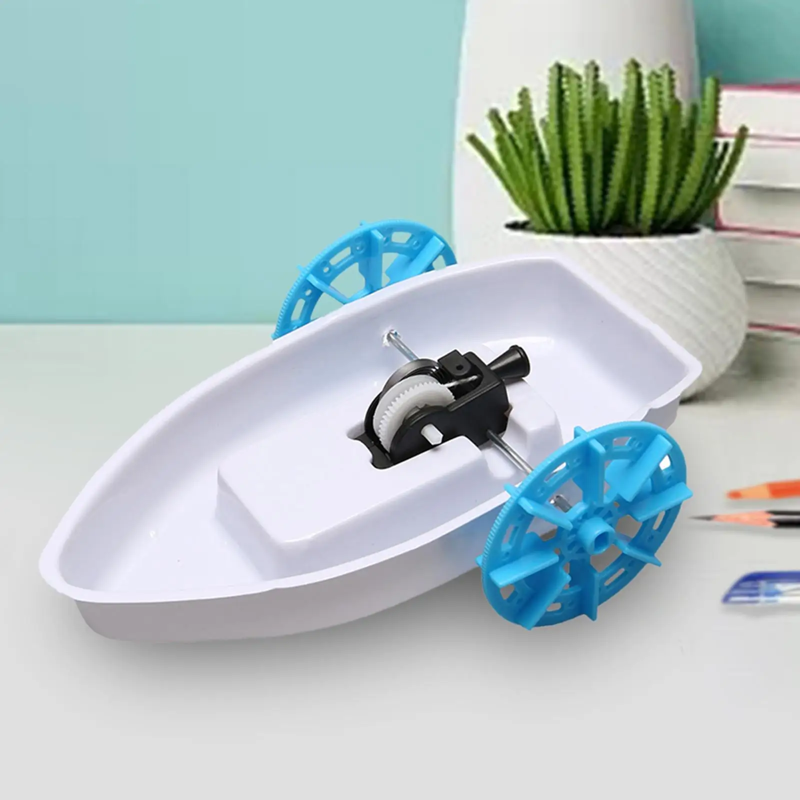 DIY Boat Toy Education Puzzle Toy Learning DIY Educational Science Experiment