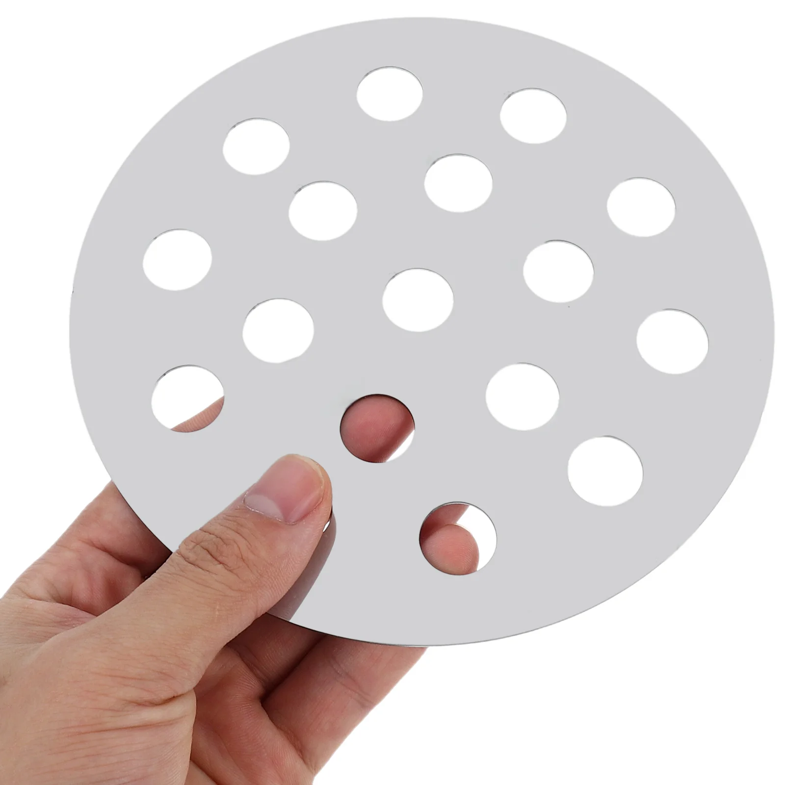 

Iron Charcoal Grill Plate Round 155mm Replacement Fire Grate Heat Plate for Bbq Camping Outdoor Picnics Charcoal Grate