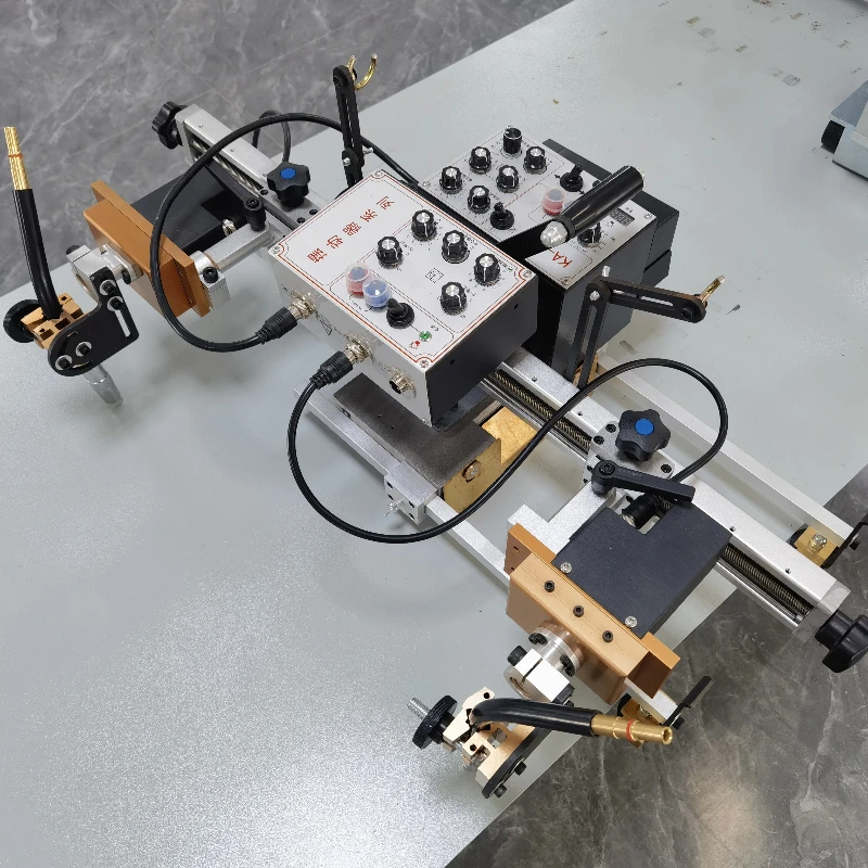 KA-HE9/2 New Portable Double-Gun Automatic Welding Robot Tractor Industrial High Efficiency MIG Welding Stainless Steel Box-beam