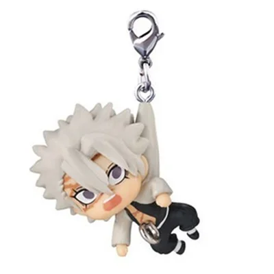 BANDAI Demon Slayer Action Figures Model Tanjirou Muichirou Sanemi Mitsuri Gashapon Pendant series Ornaments Original