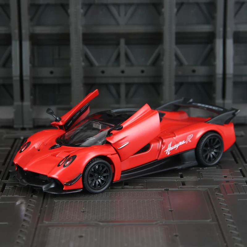 1:32 моделирование Pagani Huaya R, украшение модели суперкара из сплава, коллекция и подарок другу на день рождения, богатые детали