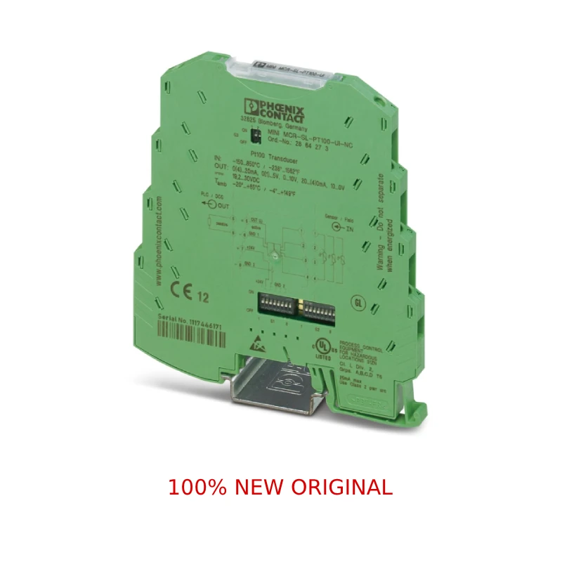 2864273 MINI MCR-SL-PT100-UI-NC RTD Transmitter Connector Adapter Genuine Original Product
