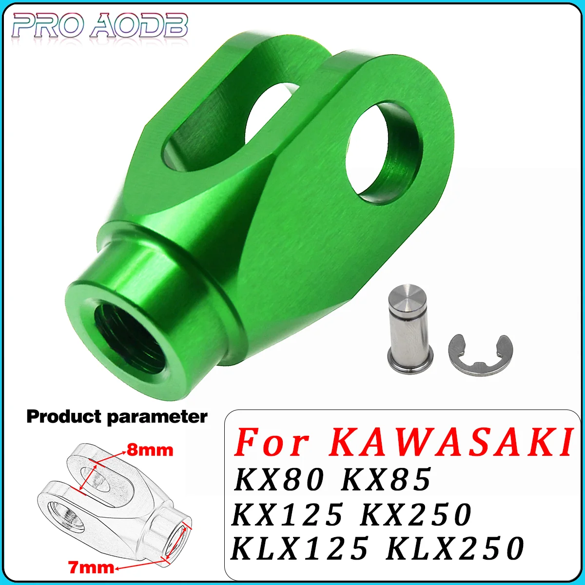 

Motorcycle Rear Brake Clevis For Kawasaki KX80 KX85 KX100 KX125 KX250 KLX125 KLX150S KLX250 For Suzuki RM80 85 125 250 Dirt Bike