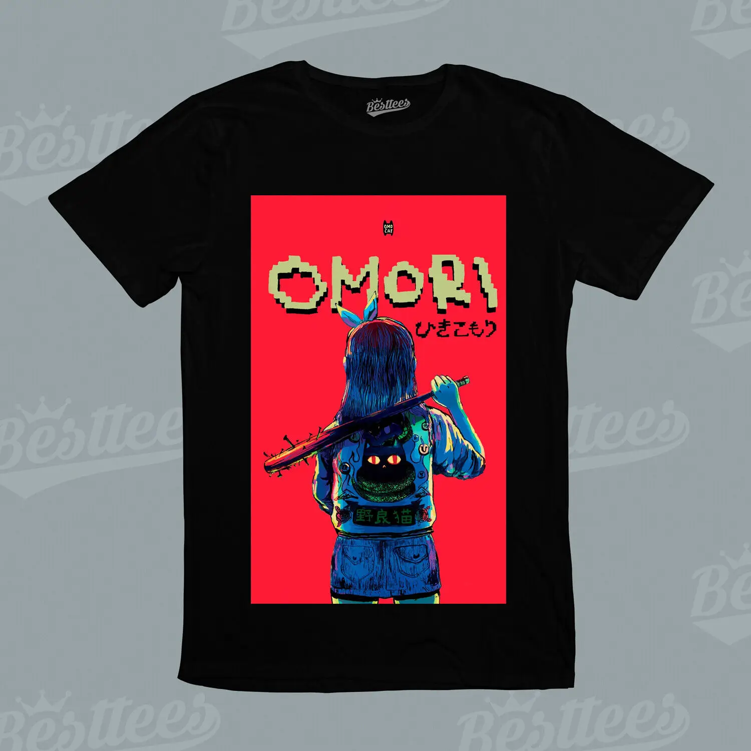 Аниме японская темная манга Omori Приключения Солнечная игра судьба популярная футболка