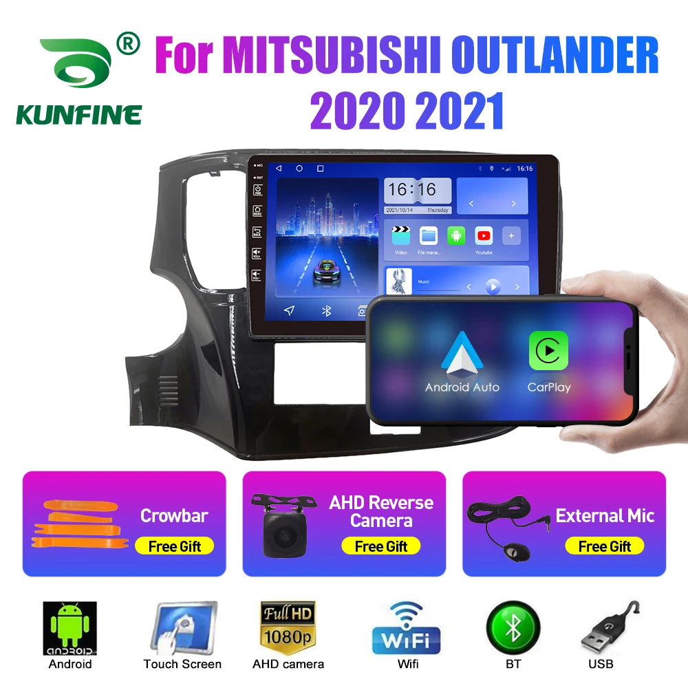 2Din Android Car Radio For MITSUBISHI OUTLANDER 2020 2021 Multimedia Video Player GPS Navigation Stereo Audio Head Unit Carplay