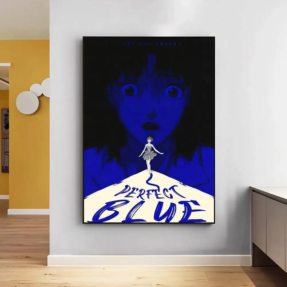 أنيمي الكمال الأزرق أنيمي الملصقات لزجة الديكور اللوحة جدار الفن ورق الكرافت الأبيض جدار ديكور