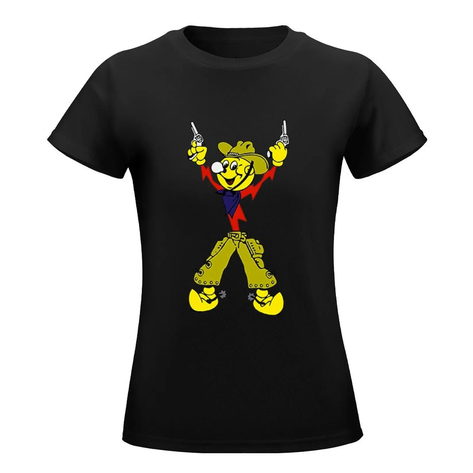 Reddy Kilowatt cowboy 123png T-Shirt tees kawaii clothes woman t shirt