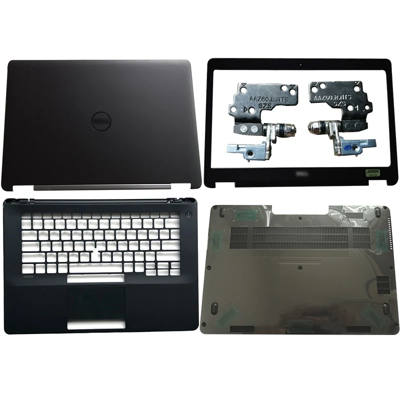 

New Laptop LCD Back Cover/Front Bezel/Hinges/Palmrest/Bottom Case For DELL Latitude E7470 NO-Touch 0FVX0Y FVX0Y