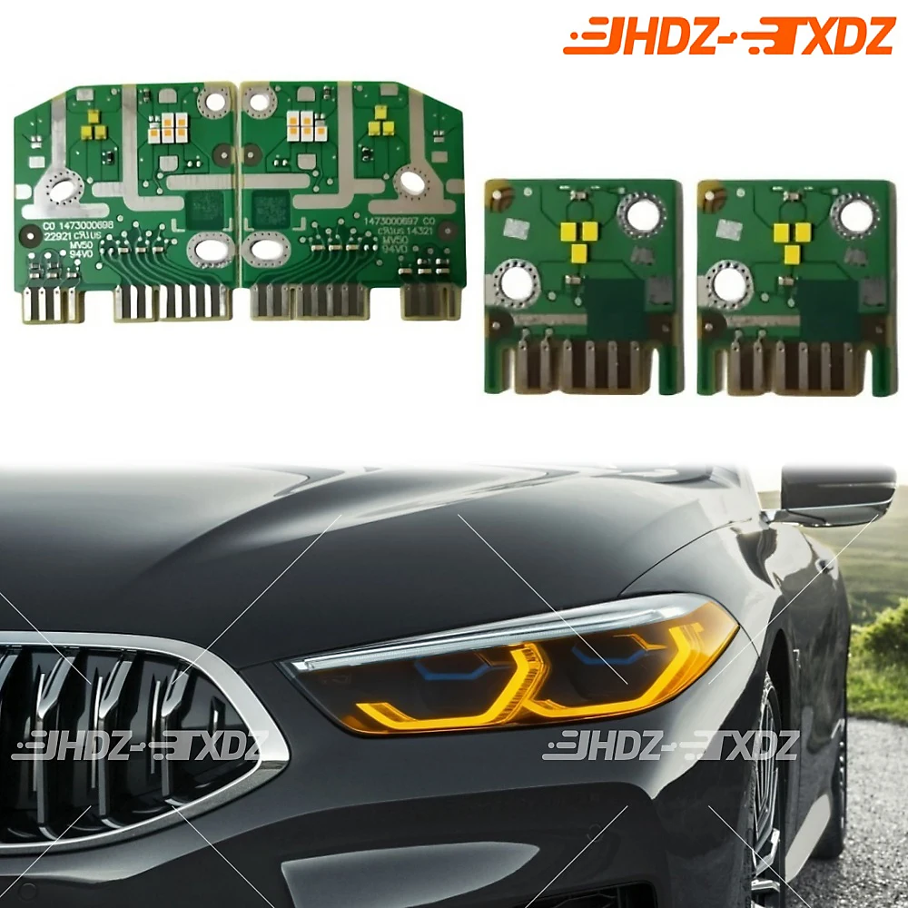 

Angel Eye DRL LED Boards Yellow Amber Red For BMW M8 F91 F92 G14 G15 G16 2019-2023 Daytime Running Light Chip Module 63119498647