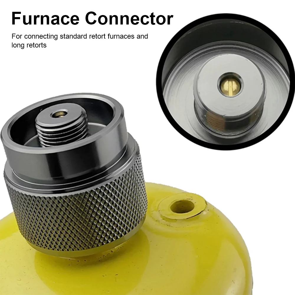 อะแดปเตอร์ถังแก๊สเตาตั้งแคมป์กลางแจ้งอะแดปเตอร์ถังแก๊สตัวแปลงหัวเตาแก๊สเตาหลอมแบบยาวอุปกรณ์สำหรับตั้งแคมป์