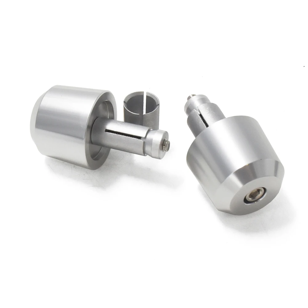 Torvian Universal fit 22mm 7/8 Inch CNC Aluminum Motorcycle Handlebar End Grip Cap Screw Plug End Weights view 6