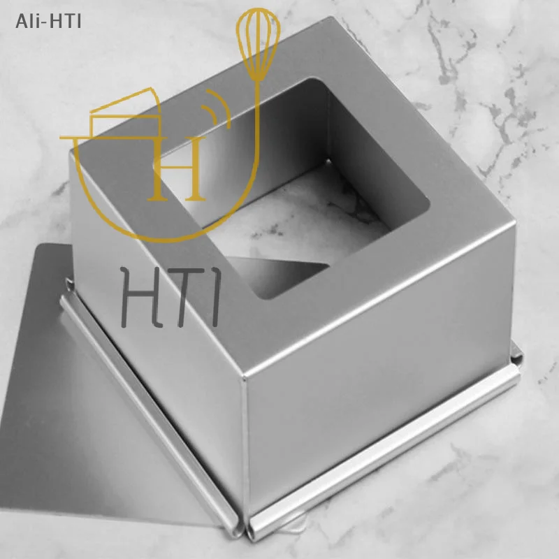 Cheesecake Pan For Birthday Cake Cake Bread 4/5/6/8/10 Inch Tiramisu Muffin Pan Aluminum Alloy Square Cake Pan Baking Mould
