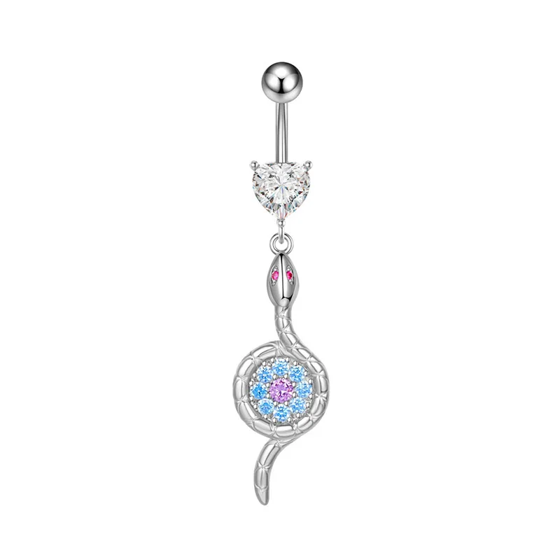 Butterfly Belly Button Ring for Navel Piercing