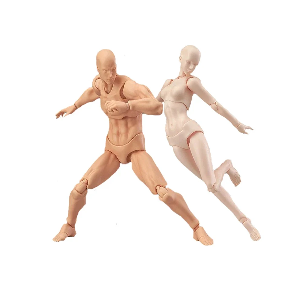Manga artistas anime figura posturas humanas homem e mulher para artistas desenho figuras manequim humano figura modelo figura de ação