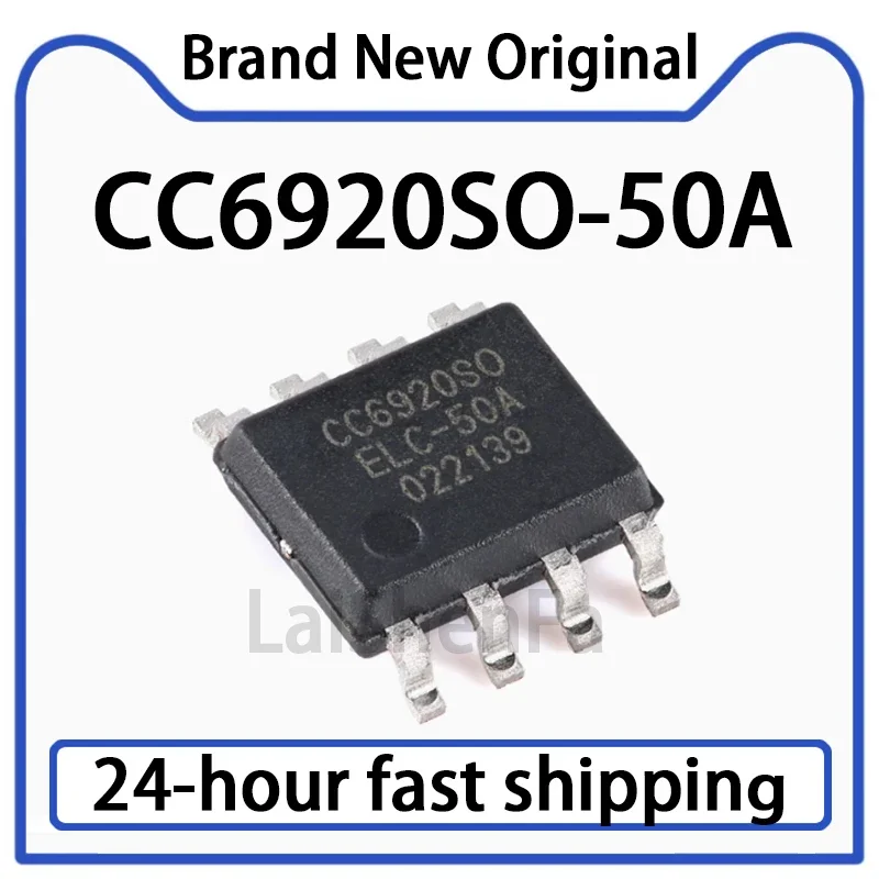 1PCS CC6920SO-50A SOP-8 High-performance Hall Effect Current Sensor Isolation Voltage 3.5kV Stock