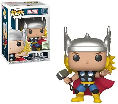 Funko Pop THOR 438 #   Figura de acción modelo de Anime colección de Pvc juguetes para regalos de cumpleaños chico colección carvinal juguete para regalo