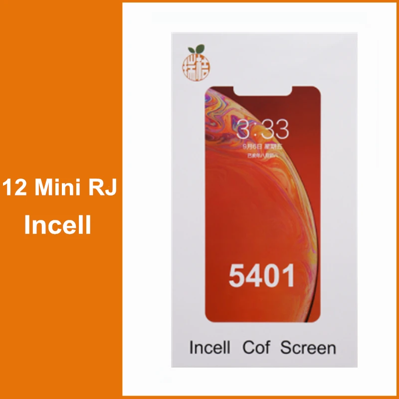 2PCS RJ Incell/Soft OLED Display LCD Touch Screen Digitizer Per iPhone X XR XSMAX 11 12 13 14 15 16PROMAX PLUS MINI