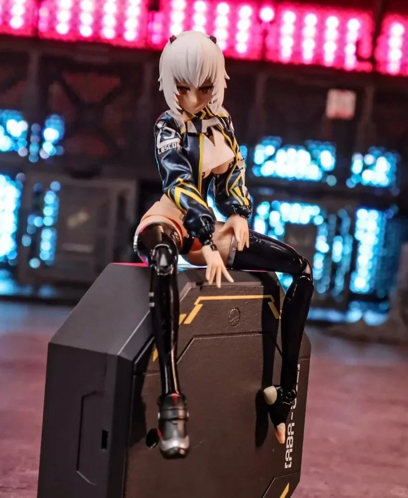 

In Stock Original Dark Hornet Armed Battle Angel 1/12 Scale Aba-002 Collectible Suit Girl Soldier Action Figure Model Toy Gifts