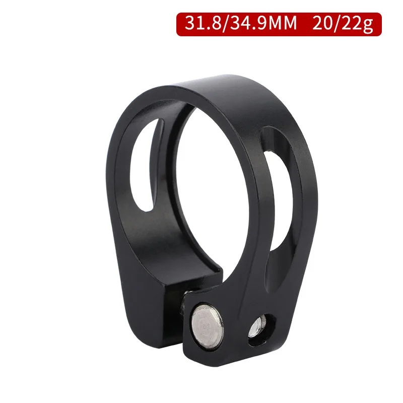 MEROCA Bicycle Seatpost Clamp 31.8/34.9mm Seat Tube Clamp Road Mountain Bike Seat Tube Clip Aluminum Alloy Bike Seat Clamps image 5
