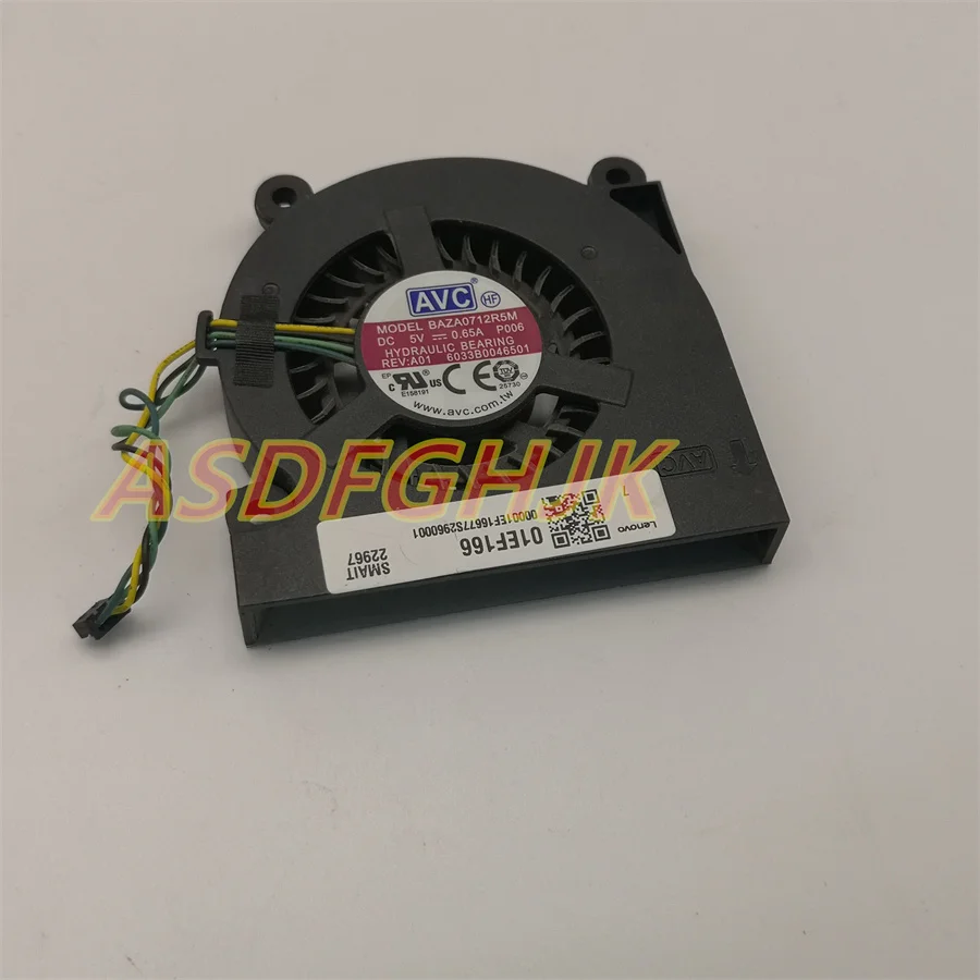 Original For Lenovo Ideacentre AiO 510S Cooling Fan FRU 01EF166 BAZA0712R5M P006 DC28000IUV0 510S-23ISU 520S-23IKU Free Shipping