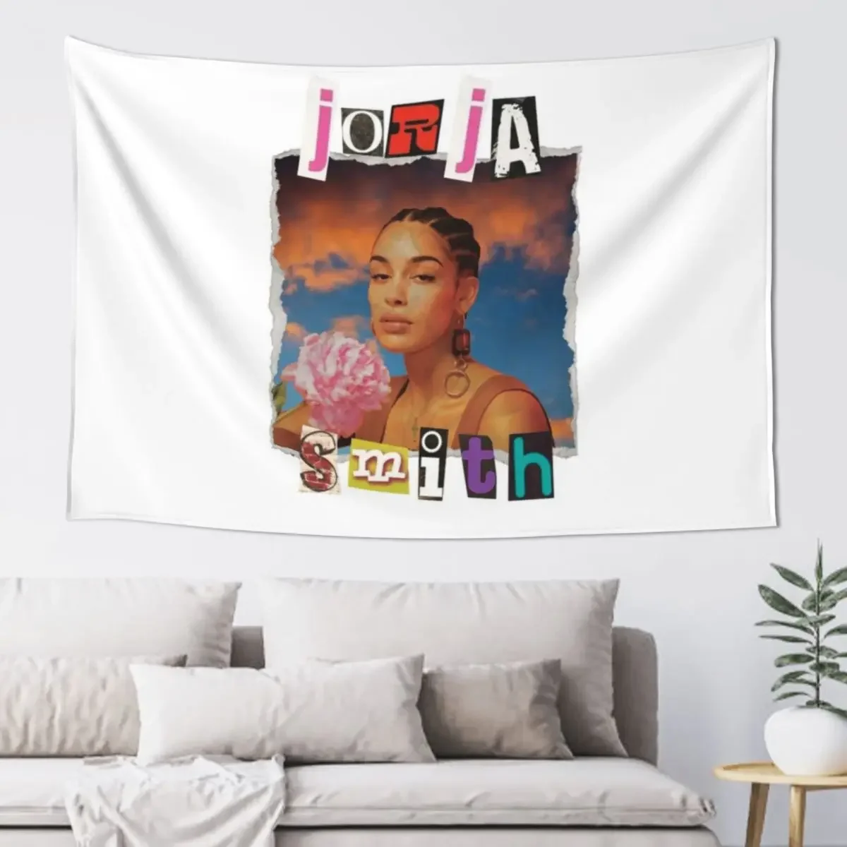 

Jorja Smith Scrapbook Art Tapestry Things To The Room Home Decor Accessories Tapestry