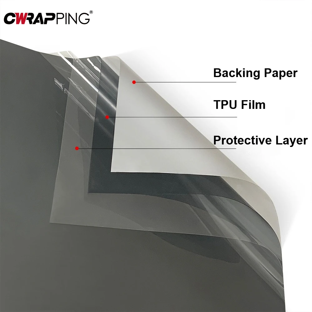 Self Healing Tpu Headlight Film Fog Lamp Detailing Tinting Film Not Yellowing PPF Film Car Paint Protection Film Car Accessories